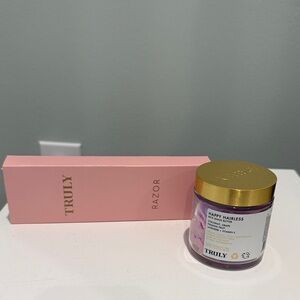 TRULY Shaving bundle Happy Hairless Moisturizer - Gold and Pink NEW